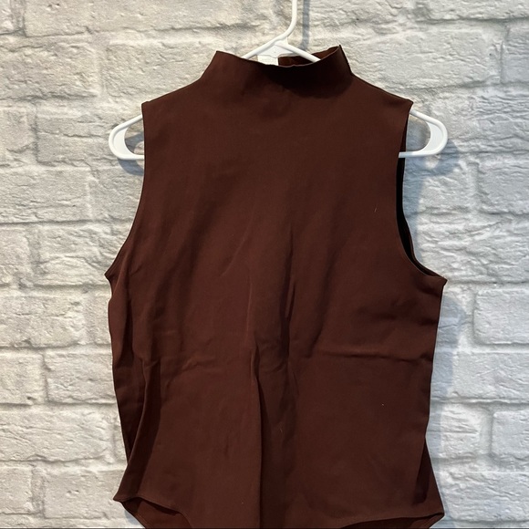 NEW! Fabletics Brin SculptKnit Bodysuit Compression Chicory Coffee - Size 3X - Picture 4 of 14